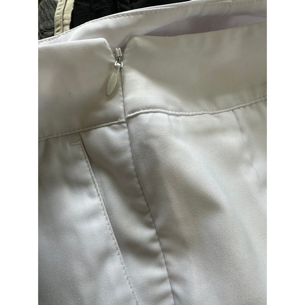 Adidas Women's White Clima Cool Side Zip Athletic Tennis Golf Skirt Skort 10 - Picture 5 of 7